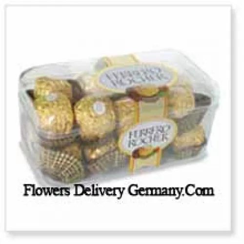 16 pièces de Ferrero Rocher (Ce produit doit être accompagné de fleurs)
